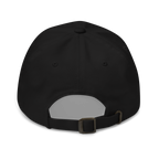 Black Classic Cap – LESS NOISE MORE MEANING back view