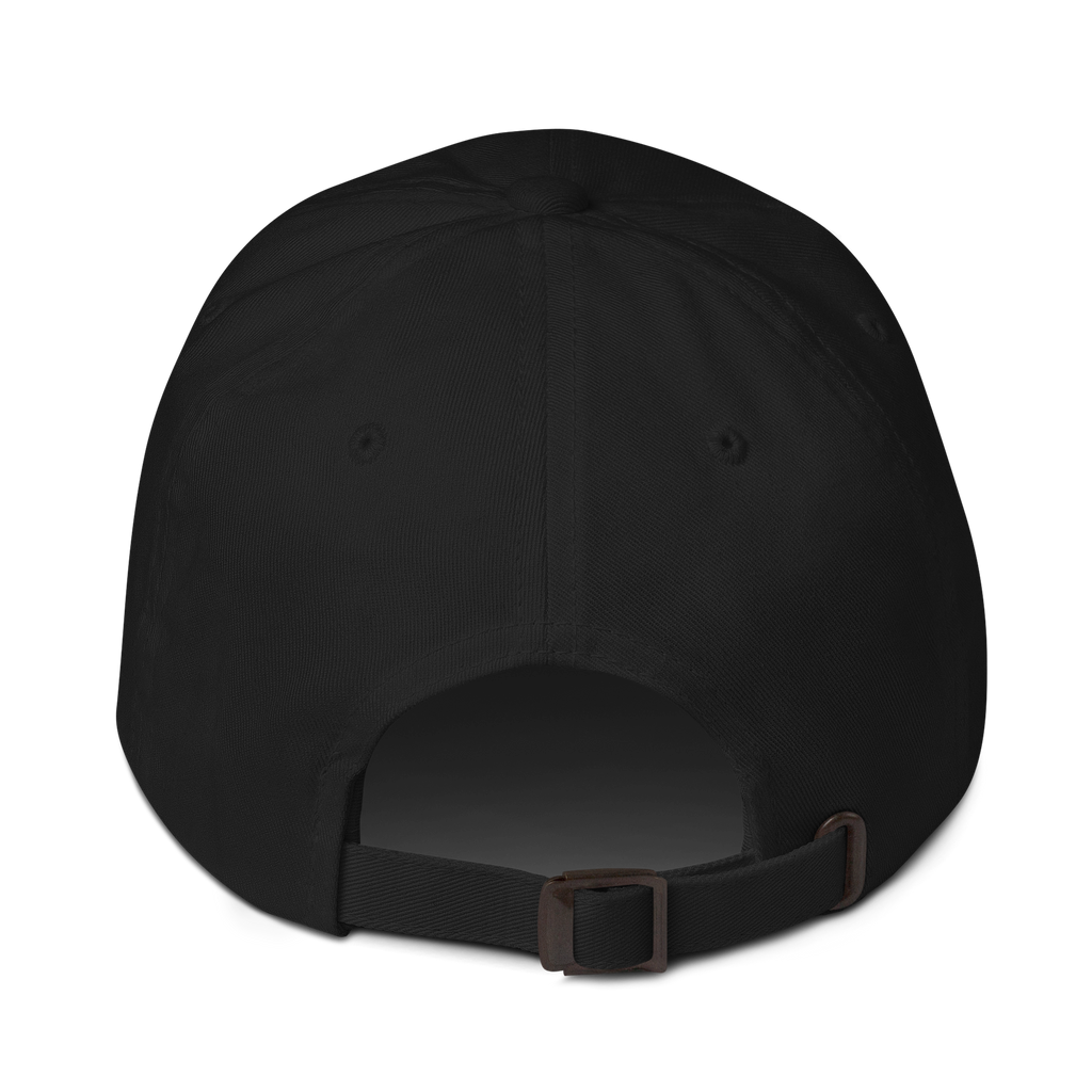 Black Classic Cap – CREATE WITH PURPOSE back view
