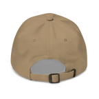 Khaki Classic Cap – CREATE WITH PURPOSE back view