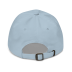 Light Blue Classic Cap – CREATE WITH PURPOSE back view