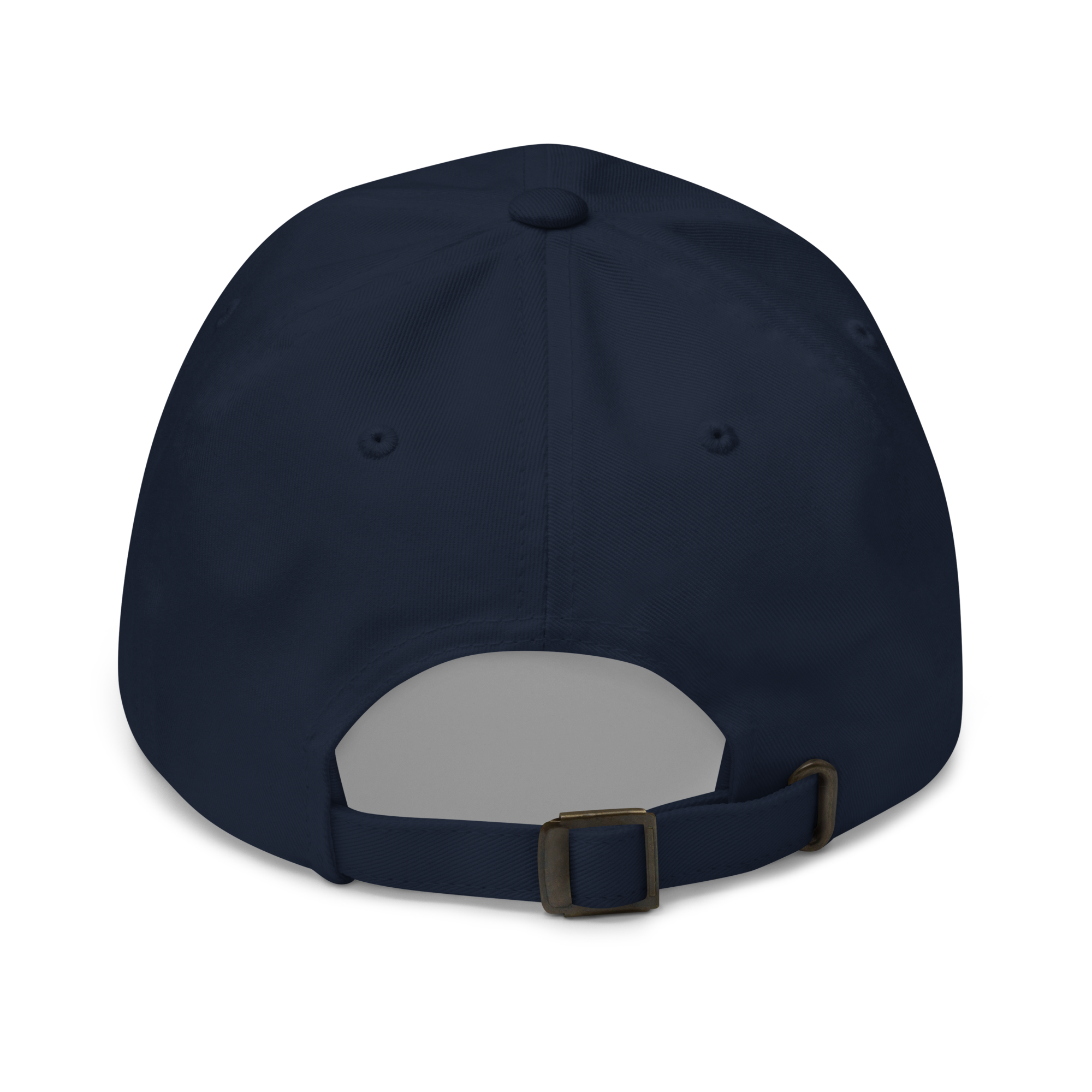 Navy Classic Cap – LESS NOISE MORE MEANING back view