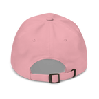 Pink Classic Cap – LESS NOISE MORE MEANING back view