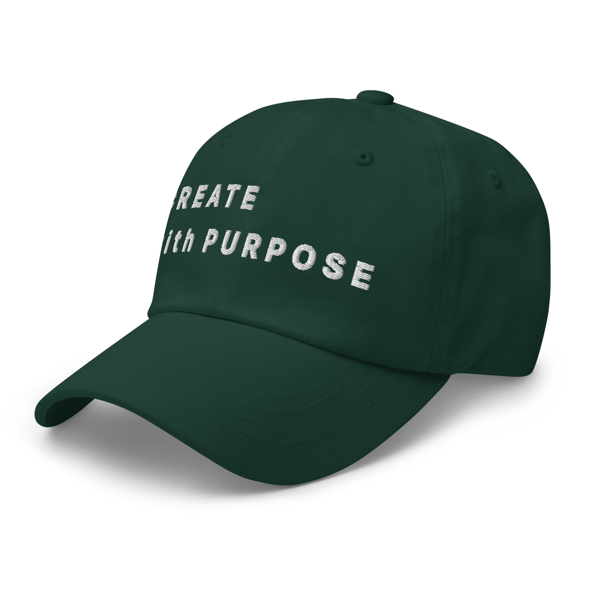 Spruce Classic Cap – CREATE WITH PURPOSE side view