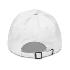 White Classic Cap – CREATE WITH PURPOSE back view