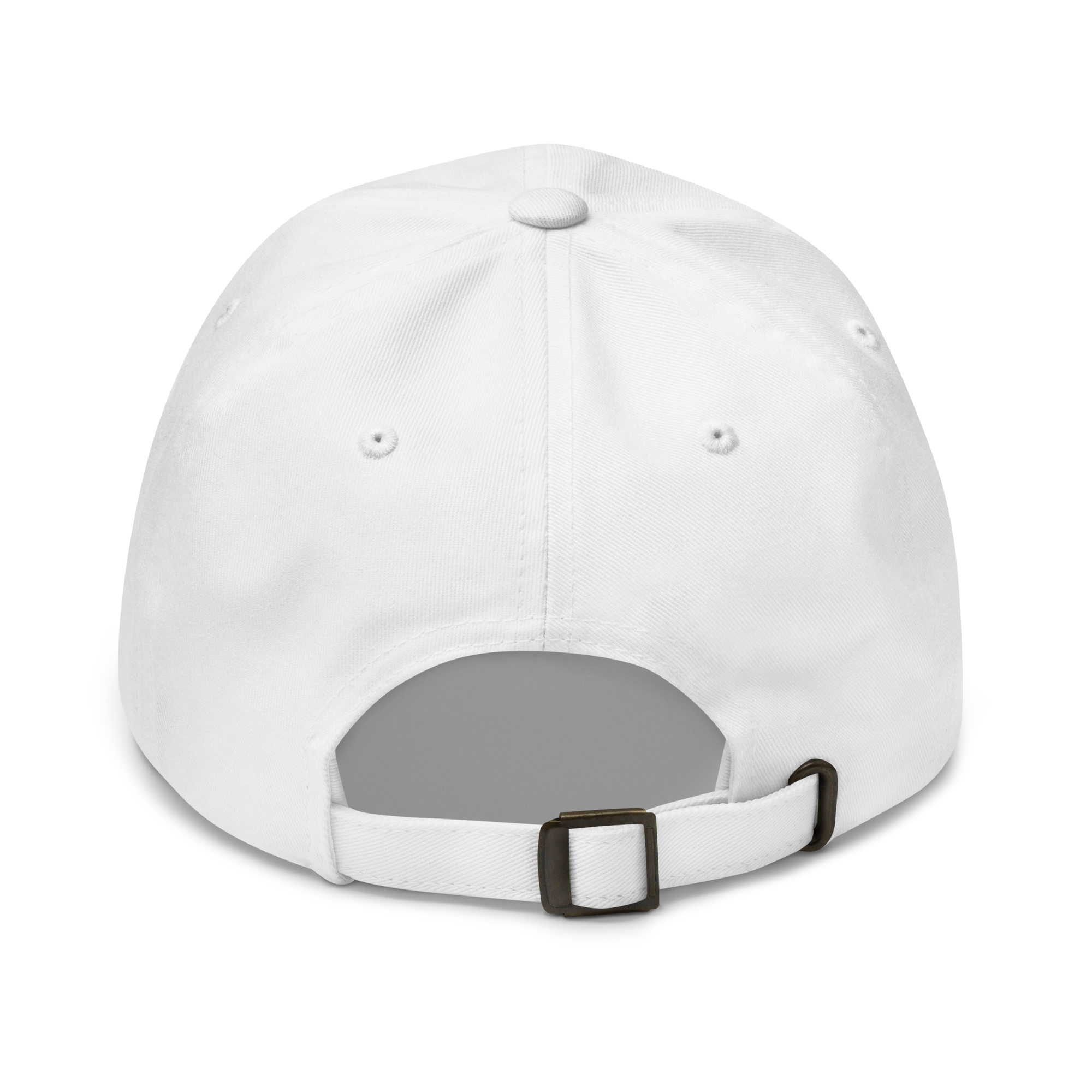 White Classic Cap – CREATE WITH PURPOSE back view