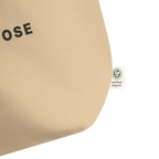 Oyster organic cotton tote bag detail showing print and fabric texture