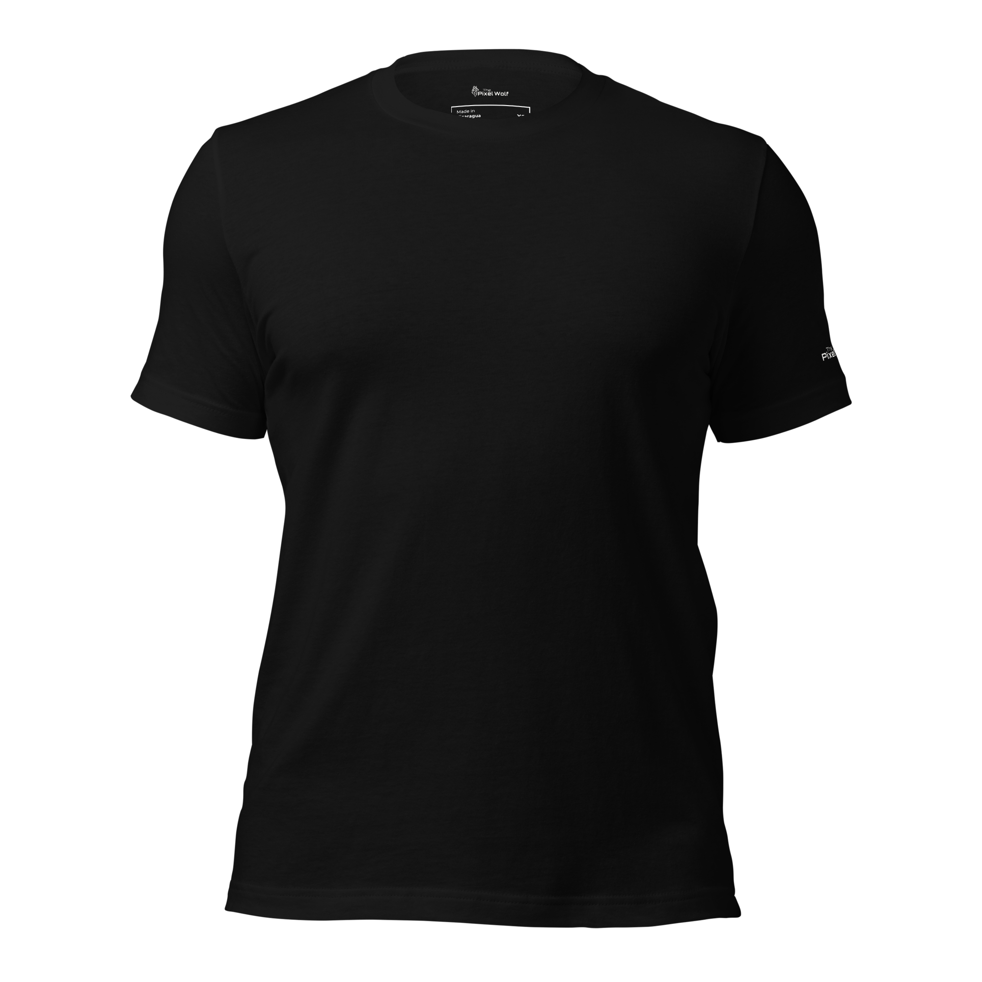 Eco Minimalist T-Shirt – LESS NOISE. MORE MEANING. | The Pixel Wolf